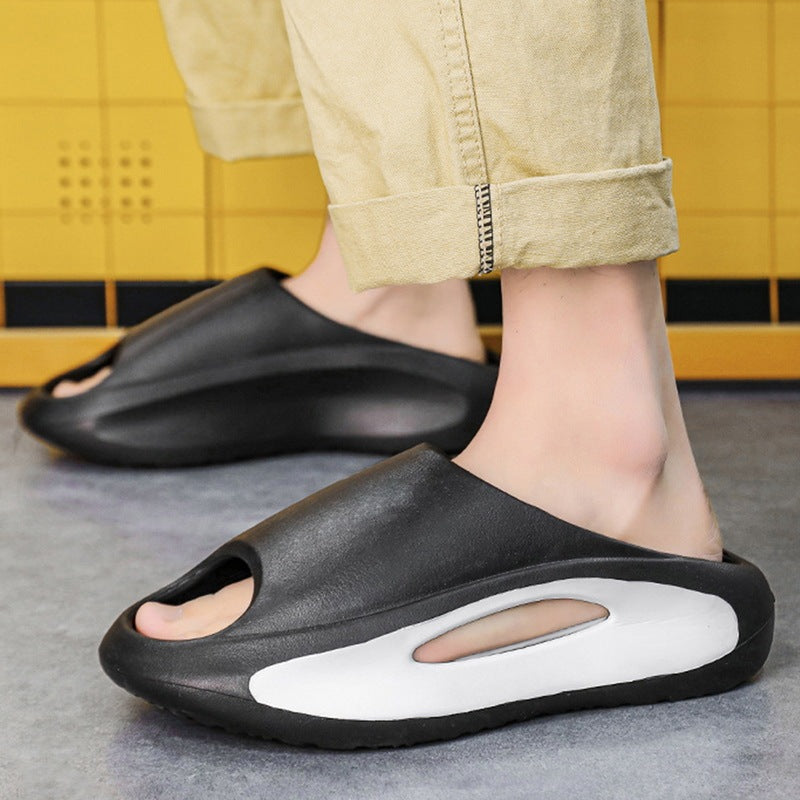 Unisex Peep Toe Flip-Flops For Summer