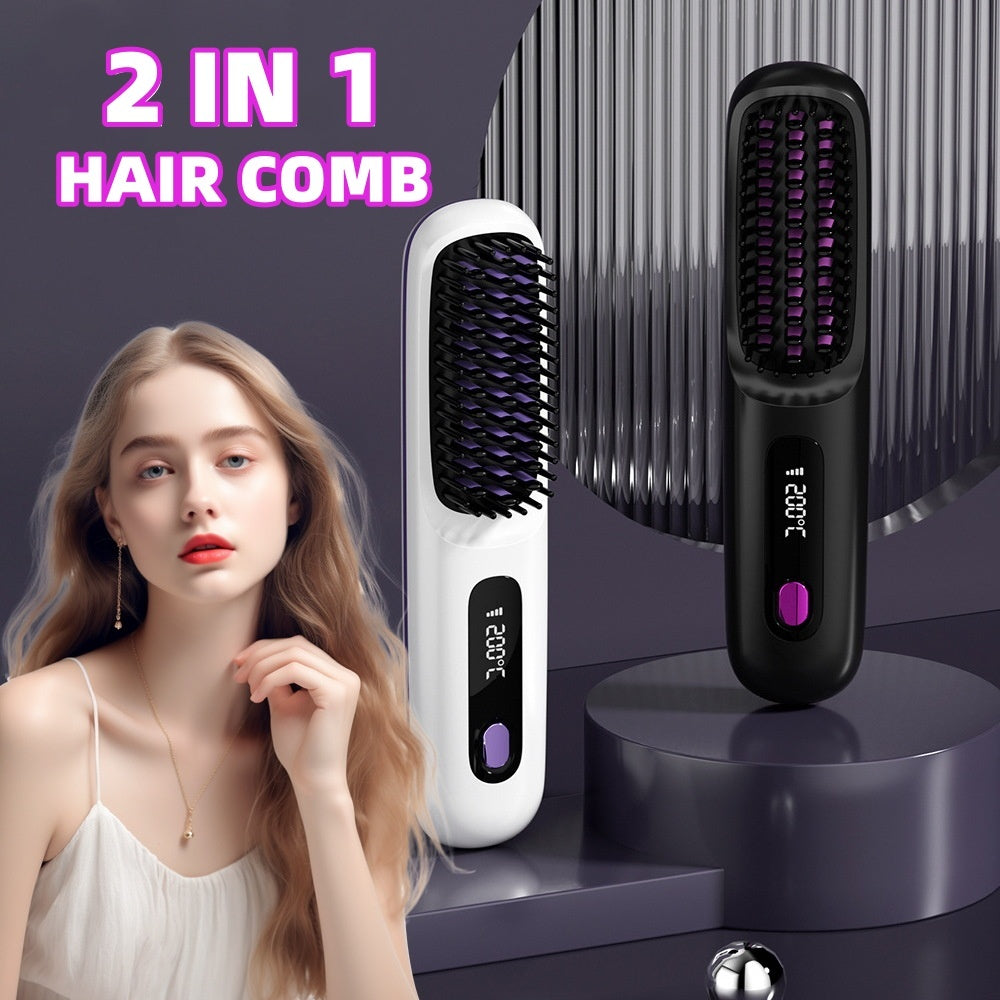 2 In 1 Heating Hair Straightener